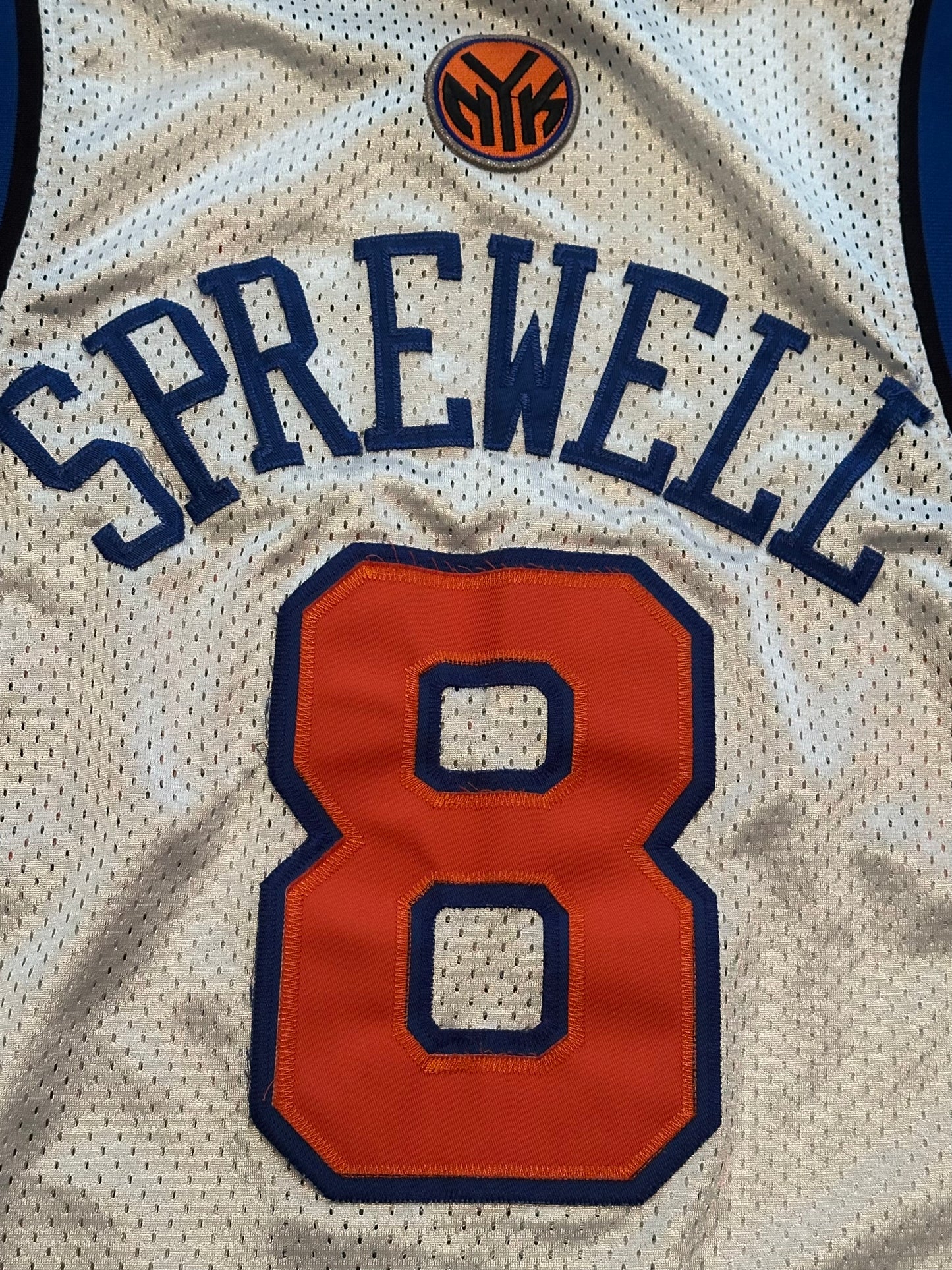 Pre-Owned New York Knicks Latrell Sprewell Jersey